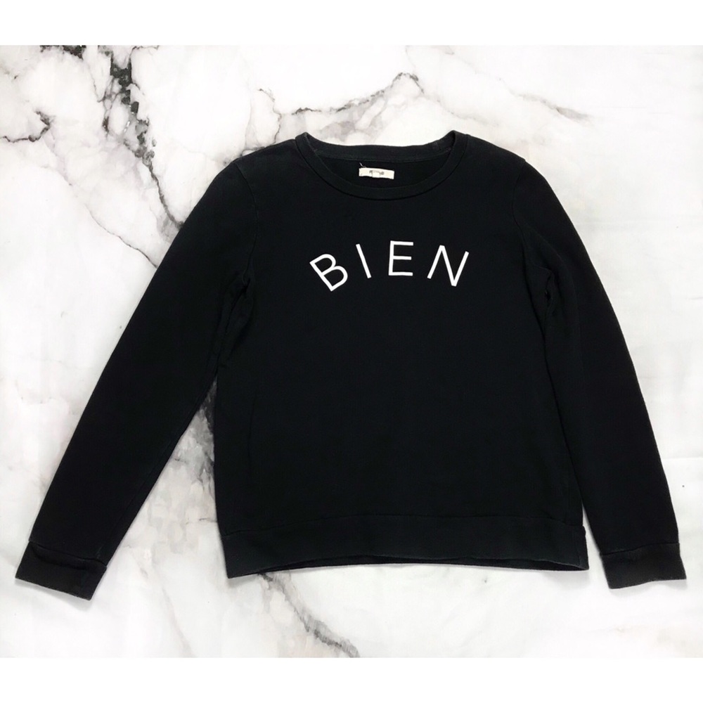 Madewell Bien Fait Graphic Sweatshirt Black 🖤